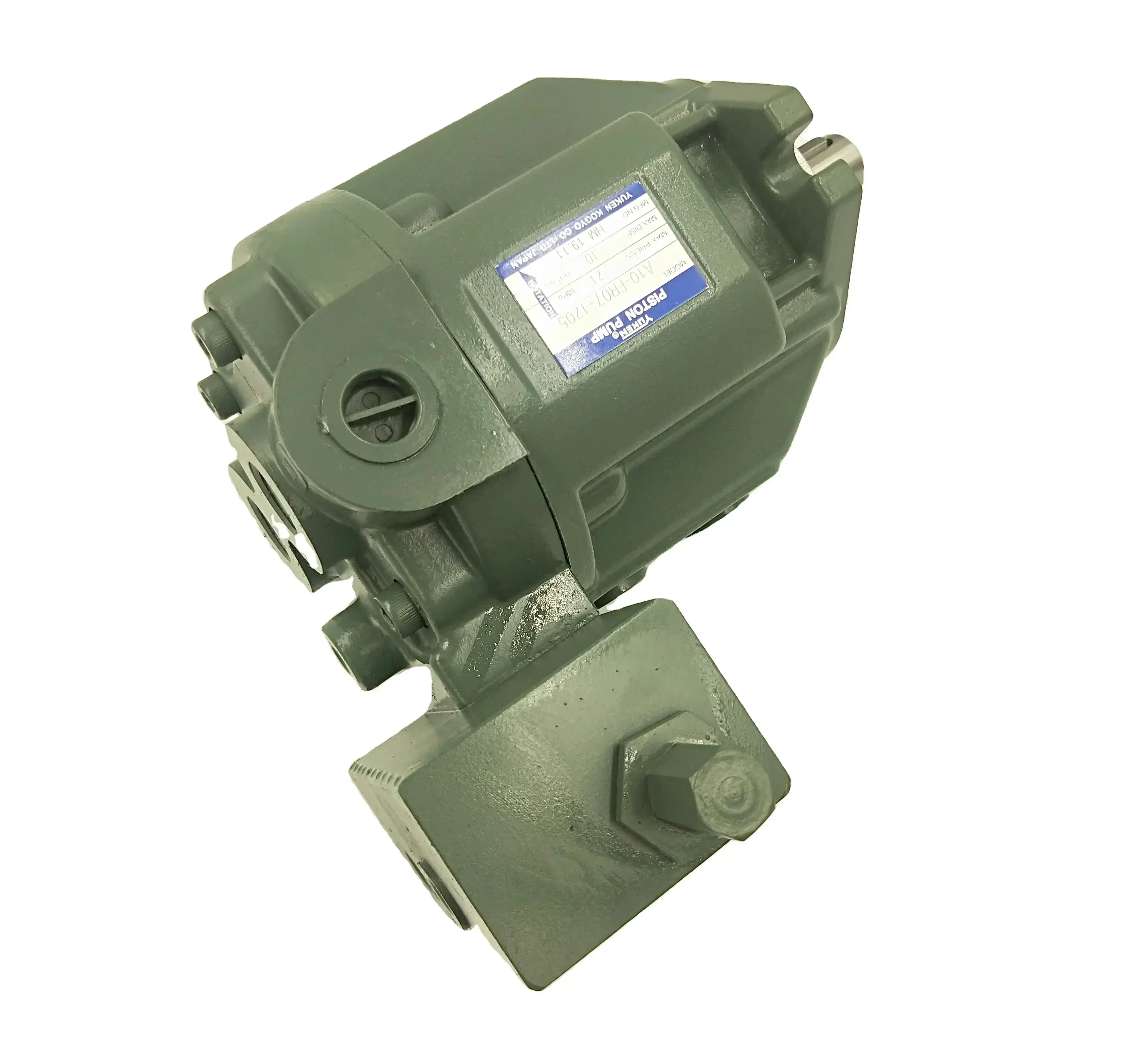Yuken A10/A16/A22/A37/A56/A70/A90/A145-FR01/FR07-FR01B/FR01C/FR01H-12/1215/1280/12950 series A10-FR07-120 hydraulic piston pump
Yuken A10/A16/A22/A37/A56/A70/A90/A145-FR01/FR07-FR01B/FR01C/FR01H-12/1215/1280/12950 series A10-FR07-120 hydraulic piston pump