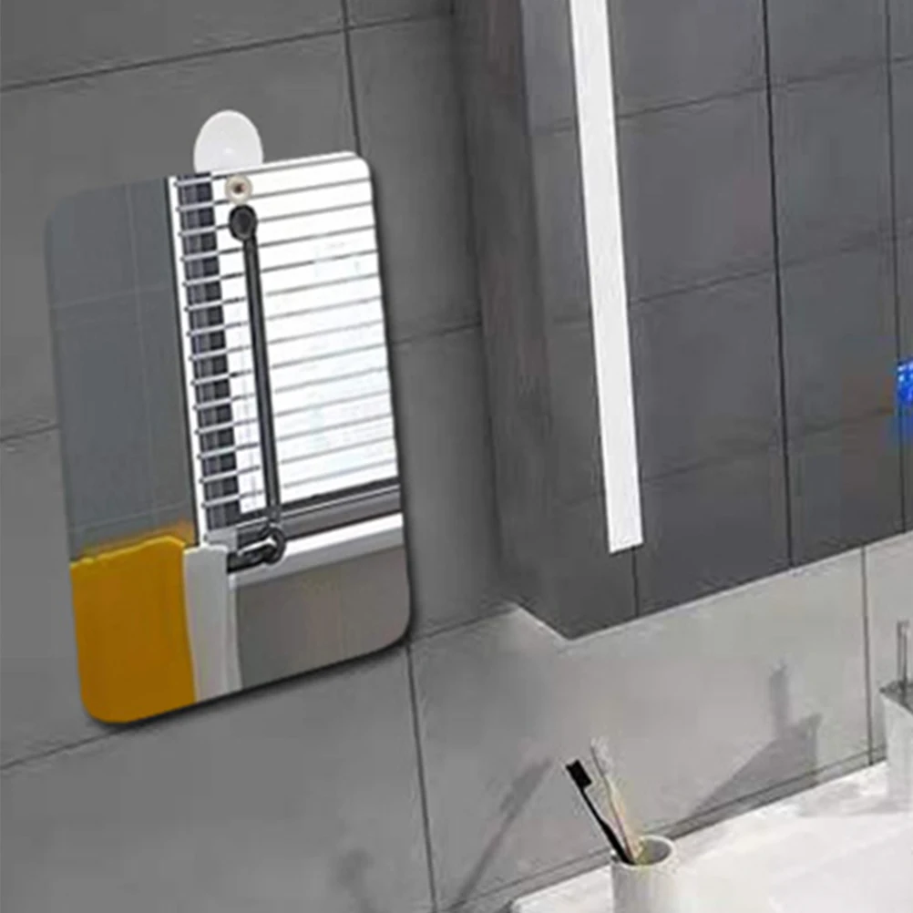 5Pcs Bathroom Mirror Acrylic Decal Rounded Tile for Home Decor Reflective Wall Easy Clean Lightweight Modern Design
5Pcs Bathroom Mirror Acrylic Decal Rounded Tile for Home Decor Reflective Wall Easy Clean Lightweight Modern Design