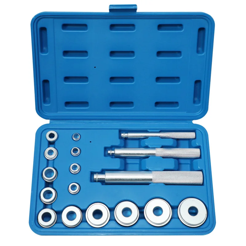 SAAR Suitable for 17-Piece Bearing Wheel Bearing Installation Tool Extractor Bearing Spacer Removal Installer Auto Repair Auto M
SAAR Suitable for 17-Piece Bearing Wheel Bearing Installation Tool Extractor Bearing Spacer Removal Installer Auto Repair Auto M