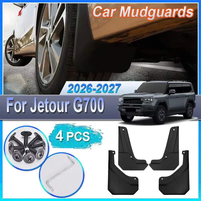 For Jetour G700 2025 2026 2027 Zongheng Car Mudguards Mudflap Mudguard Splash Guards Mud Flaps Front Rear Fender Splash-proof
For Jetour G700 2025 2026 2027 Zongheng Car Mudguards Mudflap Mudguard Splash Guards Mud Flaps Front Rear Fender Splash-proof
