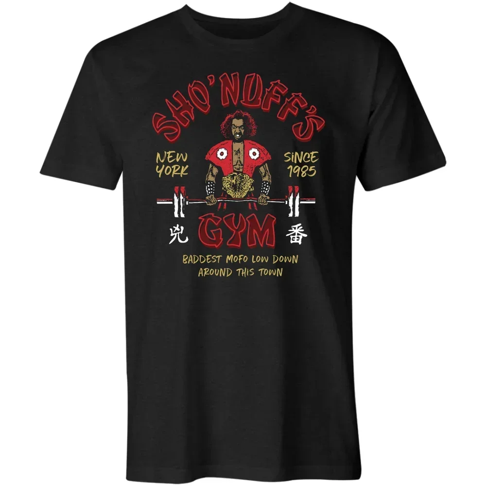 Sho'nuff's Gym Fitness Training T-Shirt 100% Cotton O-Neck Summer Short Sleeve Casual Mens T-shirt Size S-3XL
Sho'nuff's Gym Fitness Training T-Shirt 100% Cotton O-Neck Summer Short Sleeve Casual Mens T-shirt Size S-3XL