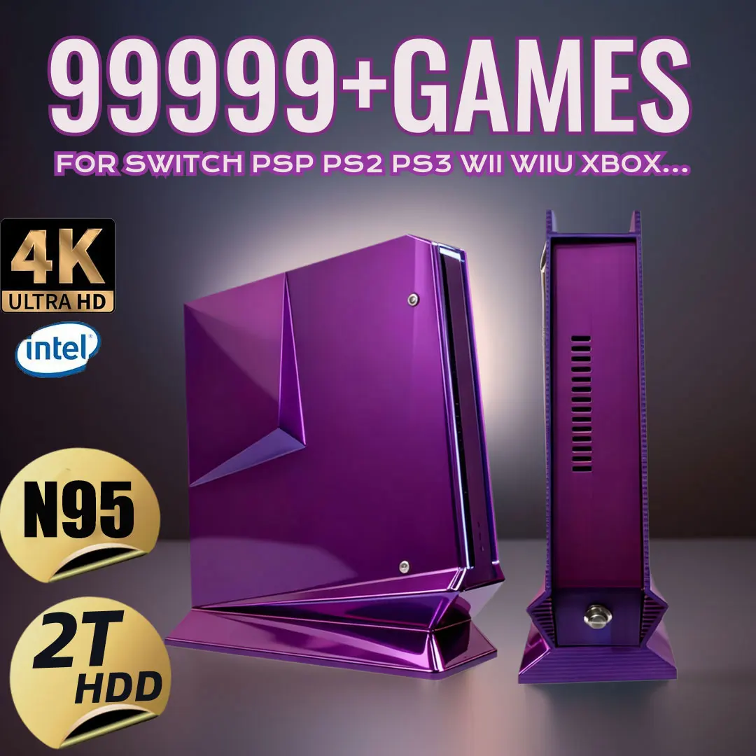 G3 Pro Retro Video Game Console Dual System with 99999+Games for SWITCH/PS3/WIIU/WII/PS2 60+Emulators 4K HD Wireless Controllers
G3 Pro Retro Video Game Console Dual System with 99999+Games for SWITCH/PS3/WIIU/WII/PS2 60+Emulators 4K HD Wireless Controllers