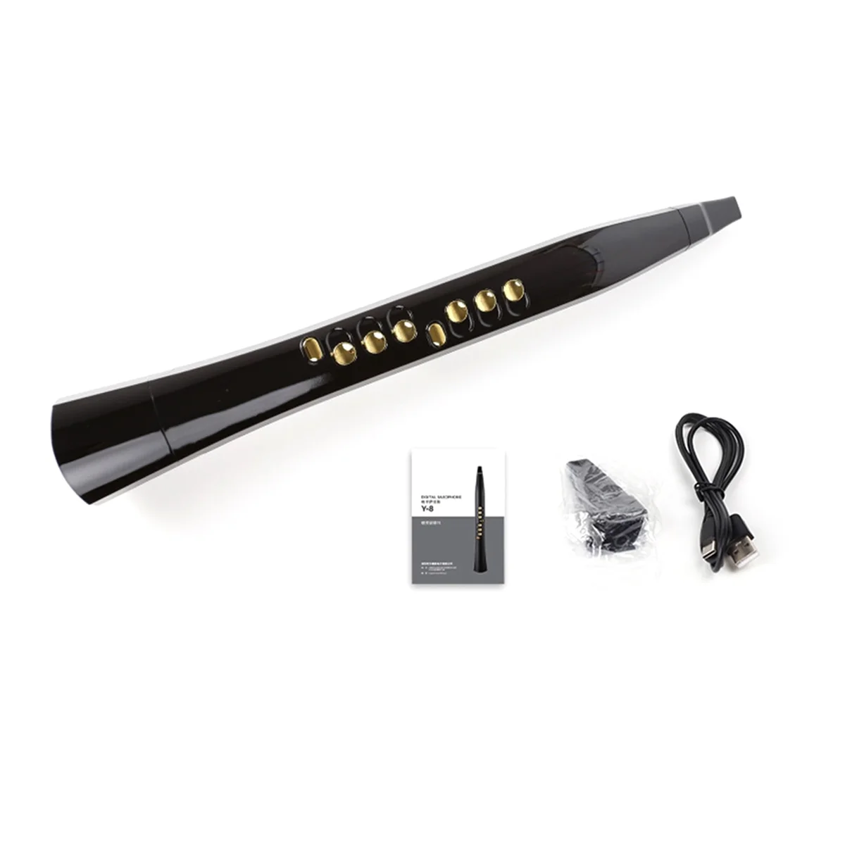 Mini Saxophone, Digital Wind Instrument, 94 Tone Electronic Wind Instrument , Built 20W HiFi Speaker with LED Display
Mini Saxophone, Digital Wind Instrument, 94 Tone Electronic Wind Instrument , Built 20W HiFi Speaker with LED Display