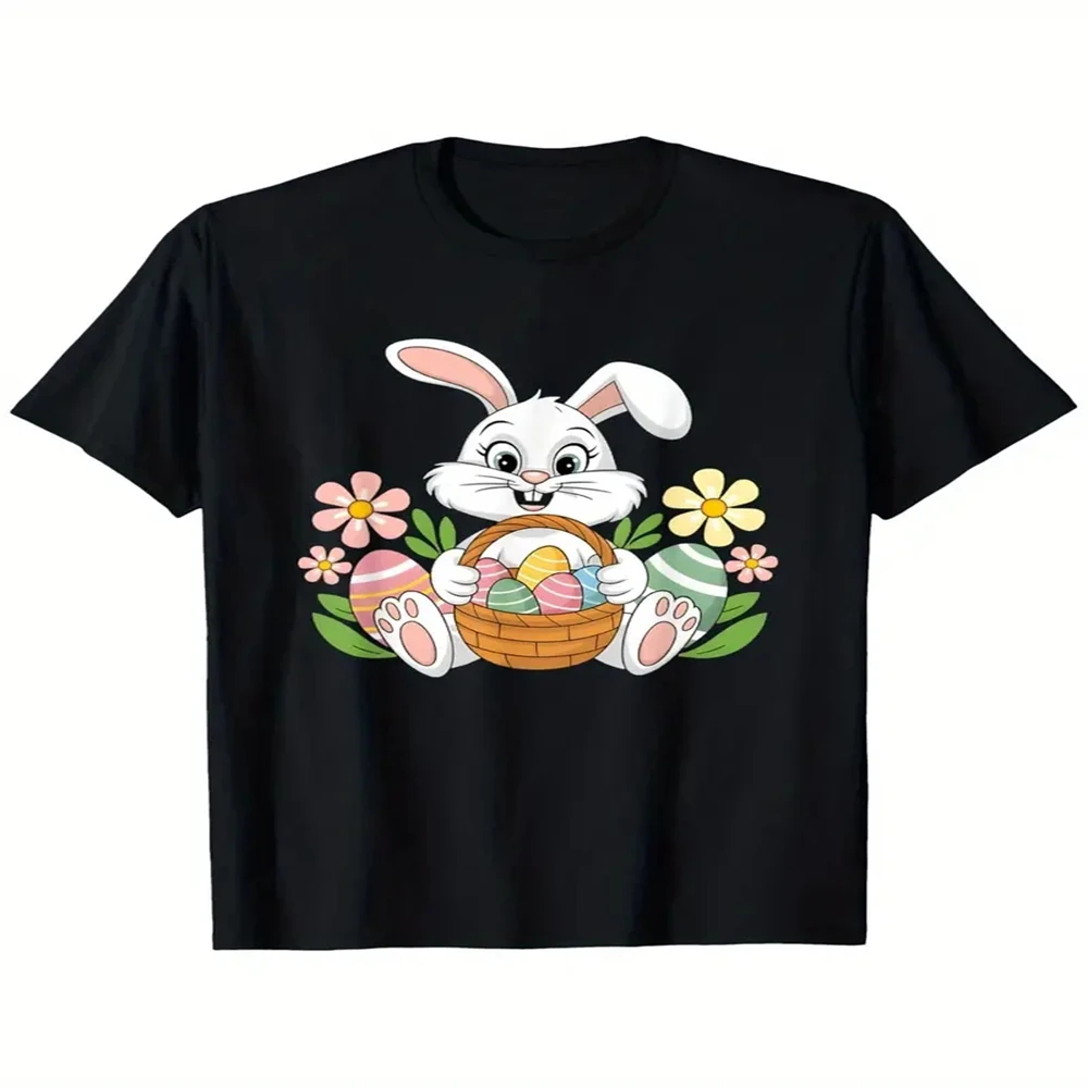 T-Shirts for Girls Children's Clothing Summer Girl T-Shirt Round Neck Child Short Sleeve Tops Children's Clothes Easter Clothing
T-Shirts for Girls Children's Clothing Summer Girl T-Shirt Round Neck Child Short Sleeve Tops Children's Clothes Easter Clothing