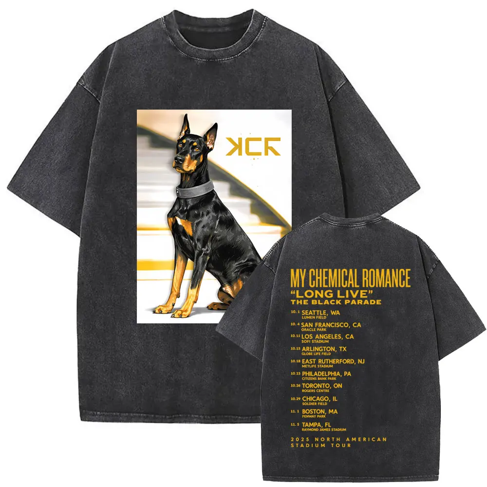 Washed Vintage My Chemical Romance Long Live The Black Parade Tour T-shirt Men Women Clothing Retro Punk Emo Rock Band T Shirt
Washed Vintage My Chemical Romance Long Live The Black Parade Tour T-shirt Men Women Clothing Retro Punk Emo Rock Band T Shirt