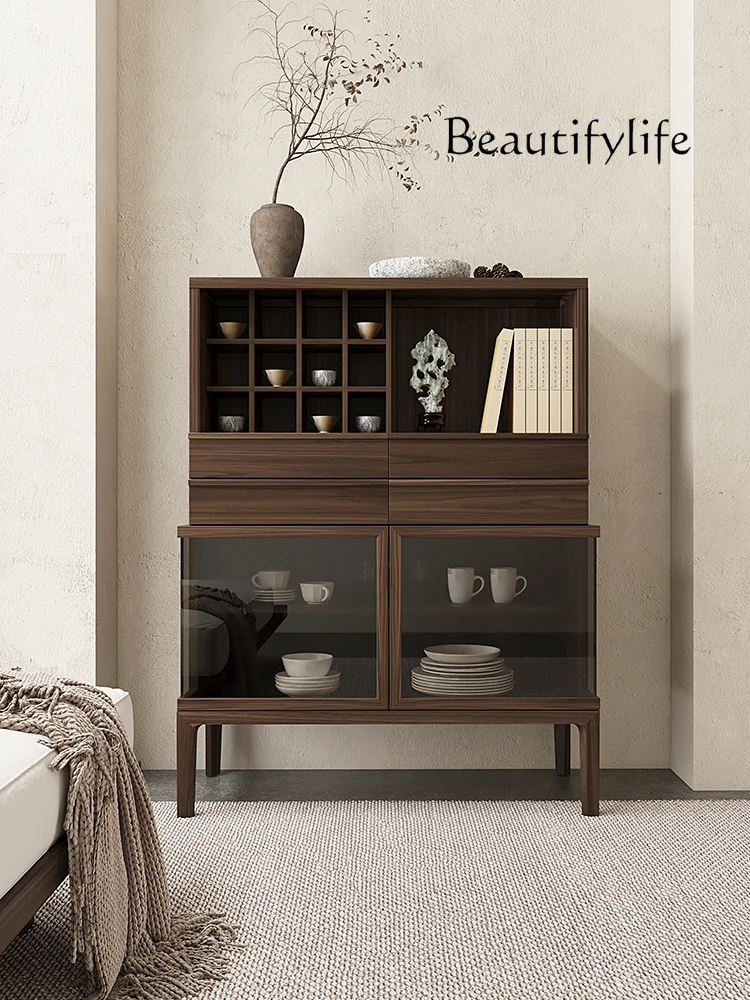 Nordic New Chinese Style Solid Wood Sideboard Household Minimalist Storage Cabinet
Nordic New Chinese Style Solid Wood Sideboard Household Minimalist Storage Cabinet