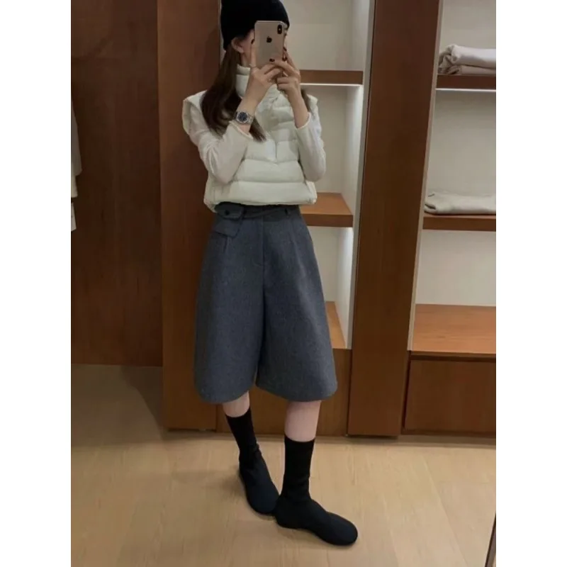 Широкие брюки с высокой талией для женщин, повседневные свободные утягивающие брюки прямого кроя, осень-зима, большие размеры TT474
Широкие брюки с высокой талией для женщин, повседневные свободные утягивающие брюки прямого кроя, осень-зима, большие размеры TT474