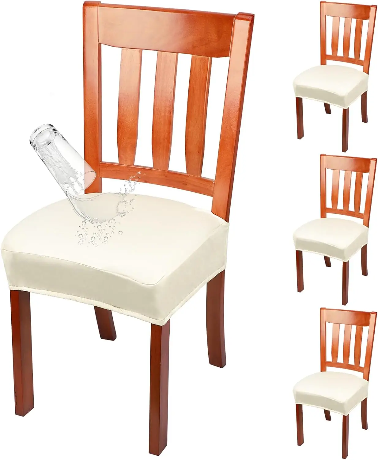 Dining Chair Covers Set Of 4, 4 Pcs Dining Chair Seat Covers, Waterproof Removable Dining Room Chair Covers Slipcovers With
Dining Chair Covers Set Of 4, 4 Pcs Dining Chair Seat Covers, Waterproof Removable Dining Room Chair Covers Slipcovers With