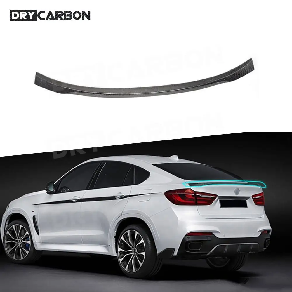 Carbon Fiber M Style Rear Spoiler Boot Wings For BMW X6 E71 F16 2008-2018 Car Boot External Decoration Trunk Lip Accessories
Carbon Fiber M Style Rear Spoiler Boot Wings For BMW X6 E71 F16 2008-2018 Car Boot External Decoration Trunk Lip Accessories
