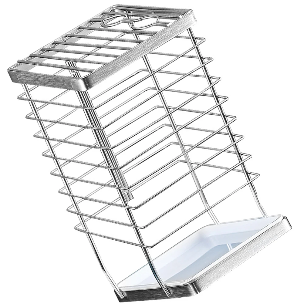 Stainless Steel Knife Rack Cutting Tool Storage Shelf Large Utensil ganizer Practical Adjustable Ventilated Water Drainage
Stainless Steel Knife Rack Cutting Tool Storage Shelf Large Utensil ganizer Practical Adjustable Ventilated Water Drainage