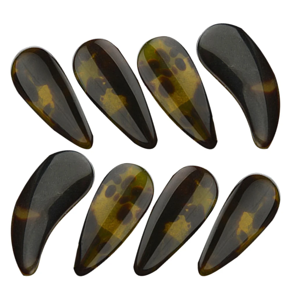 1pcs Guzheng Finger Picks Nail Covers Dual-Sided Arc Design For Zither Players Adult Universal Fit Celluloid Fingertip
1pcs Guzheng Finger Picks Nail Covers Dual-Sided Arc Design For Zither Players Adult Universal Fit Celluloid Fingertip