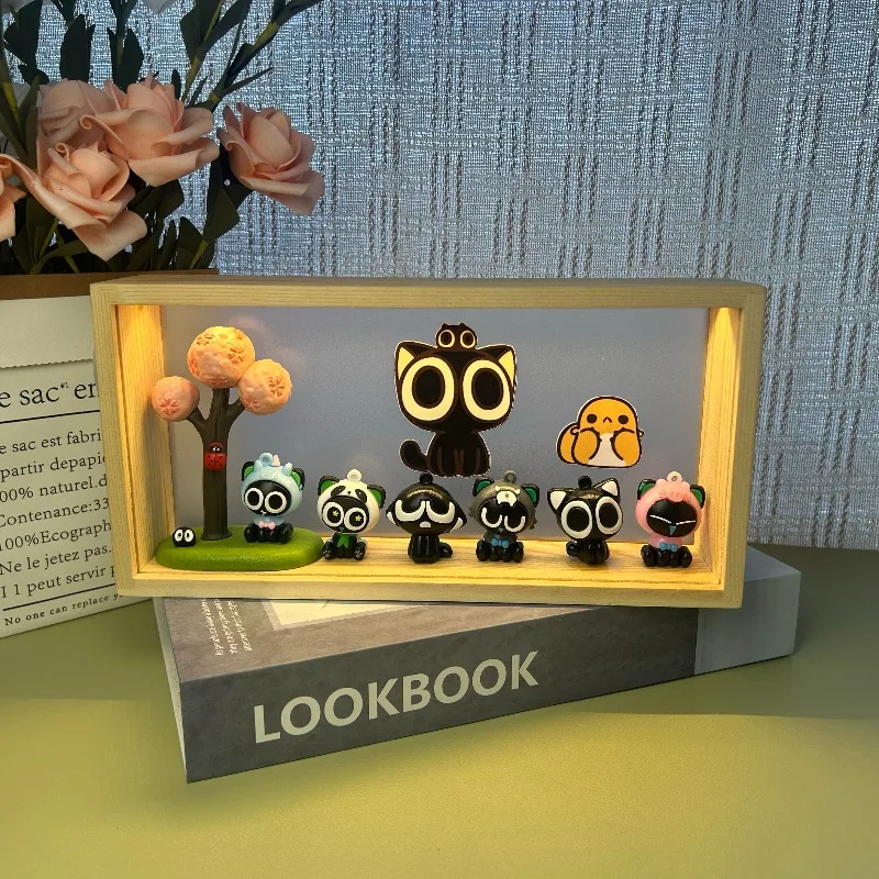 Luo Xiaohei Figure LED Light Frame, Cute Cat Anime Scene Night Light for Bedroom & Desk Decoration, Perfect Gift
Luo Xiaohei Figure LED Light Frame, Cute Cat Anime Scene Night Light for Bedroom & Desk Decoration, Perfect Gift