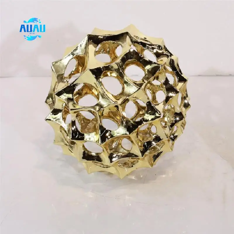 AUAU-Modern Simple Metal Hollow Ball Round Ball Spike Golden Geometric Abstract Crafts Ornaments Home Decoration Accessories
AUAU-Modern Simple Metal Hollow Ball Round Ball Spike Golden Geometric Abstract Crafts Ornaments Home Decoration Accessories