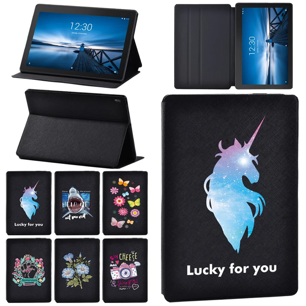 Tablet Cover Case for Lenovo Tab E10 10.1"/Tab M10 10.1"/Tab M10 FHD Plus 10.3" Tablet Stand Case Color Series Printing Pattern
Tablet Cover Case for Lenovo Tab E10 10.1"/Tab M10 10.1"/Tab M10 FHD Plus 10.3" Tablet Stand Case Color Series Printing Pattern