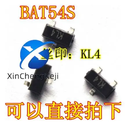50pcs original new triode BAT54S KL4 silk screen SOT23 0.2A/30V 3000 pieces/plate=102 yuan
50pcs original new triode BAT54S KL4 silk screen SOT23 0.2A/30V 3000 pieces/plate=102 yuan