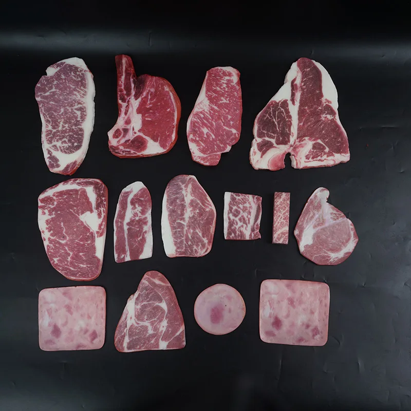 Artificial food display props dining room hall hotel restaurant store shop decoration simulation fake beef steak model
Artificial food display props dining room hall hotel restaurant store shop decoration simulation fake beef steak model