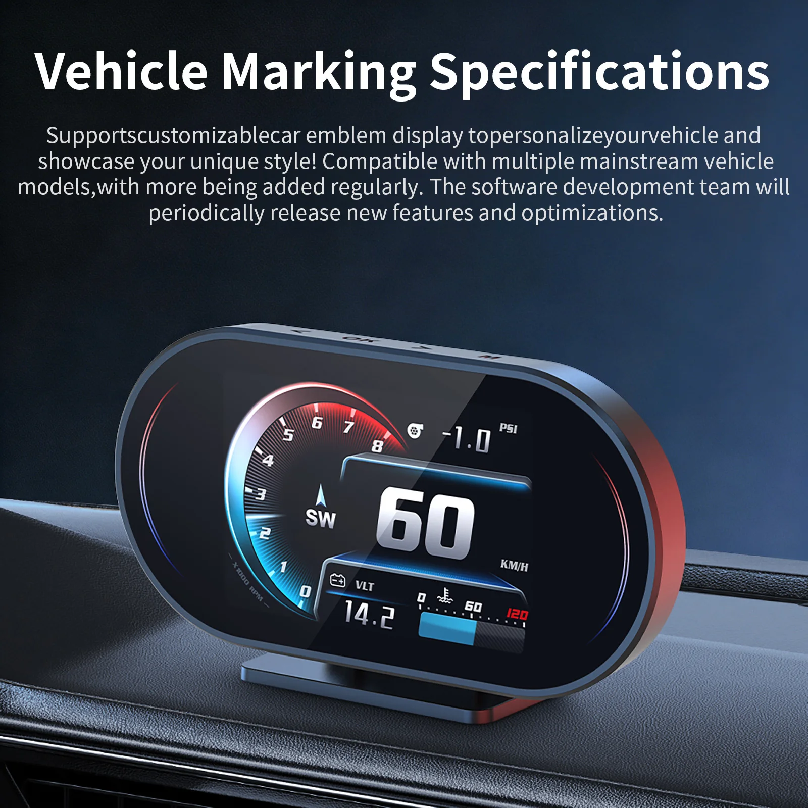 Car Head Up Display OBD GPS HUD Dual System Selectable Car Electronics Speedometer RPM voltage Water Temperature Fuel Level hud
Car Head Up Display OBD GPS HUD Dual System Selectable Car Electronics Speedometer RPM voltage Water Temperature Fuel Level hud