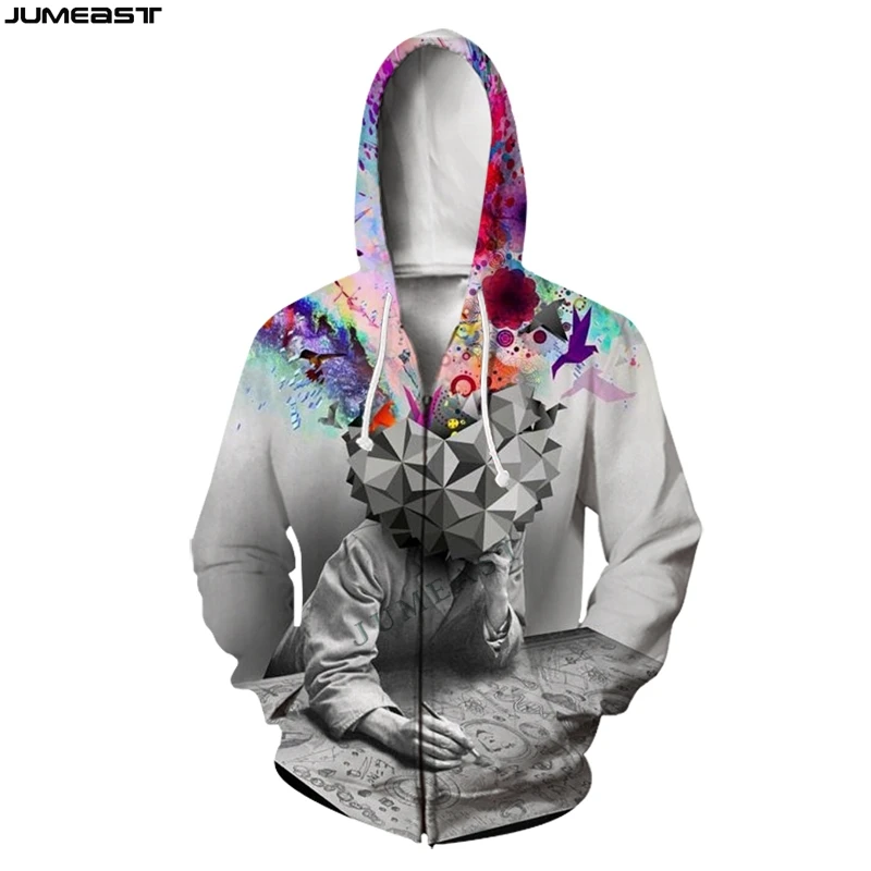 Jumeast мужская куртка Женская толстовка курение человек взорвать 3D большой молния пальто уличная одежда пуловер весна осень спортивный костюм
Jumeast мужская куртка Женская толстовка курение человек взорвать 3D большой молния пальто уличная одежда пуловер весна осень спортивный костюм