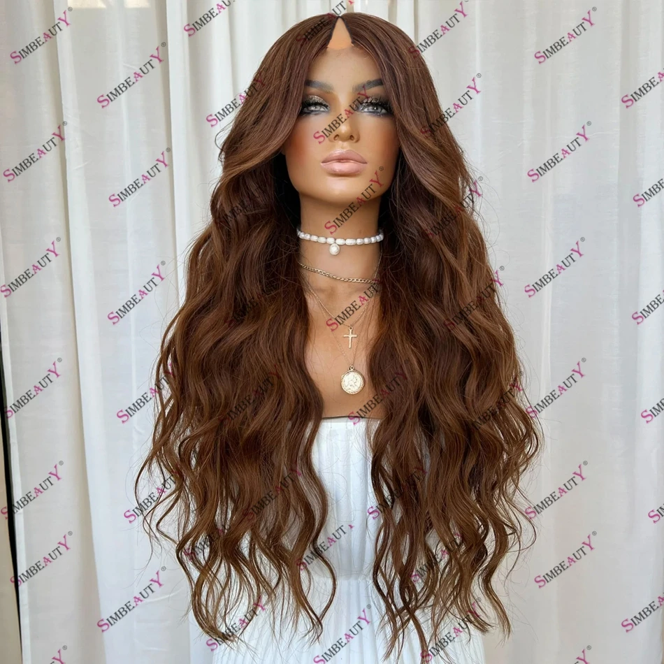 30Inches Copper Brown Human Hair U Part Wig Remy Indian Human Hair 200Density Full Machine Made Glueless V Part Wig Cheap
30Inches Copper Brown Human Hair U Part Wig Remy Indian Human Hair 200Density Full Machine Made Glueless V Part Wig Cheap