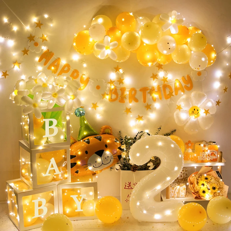 Party Scene Decoration Cartoon Children'S Birthday Decoration Baby One Year Old Balloon Package Background Wall
Party Scene Decoration Cartoon Children'S Birthday Decoration Baby One Year Old Balloon Package Background Wall