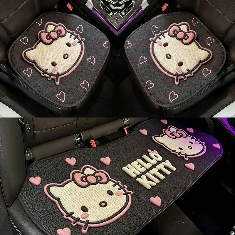 Sanrio Car Seat Cover Protector Linen Front Rear Back Flax Summer Cushion Pad Mat Sedan Suv Pick-up Car Interior Accessories
Sanrio Car Seat Cover Protector Linen Front Rear Back Flax Summer Cushion Pad Mat Sedan Suv Pick-up Car Interior Accessories