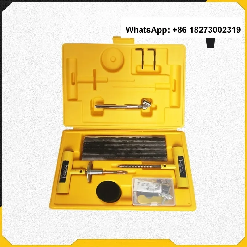 T-MAX Quick Tire Repair Tool Outdoor Portable Rubber Strip Automotive Tire Repair Kit
T-MAX Quick Tire Repair Tool Outdoor Portable Rubber Strip Automotive Tire Repair Kit