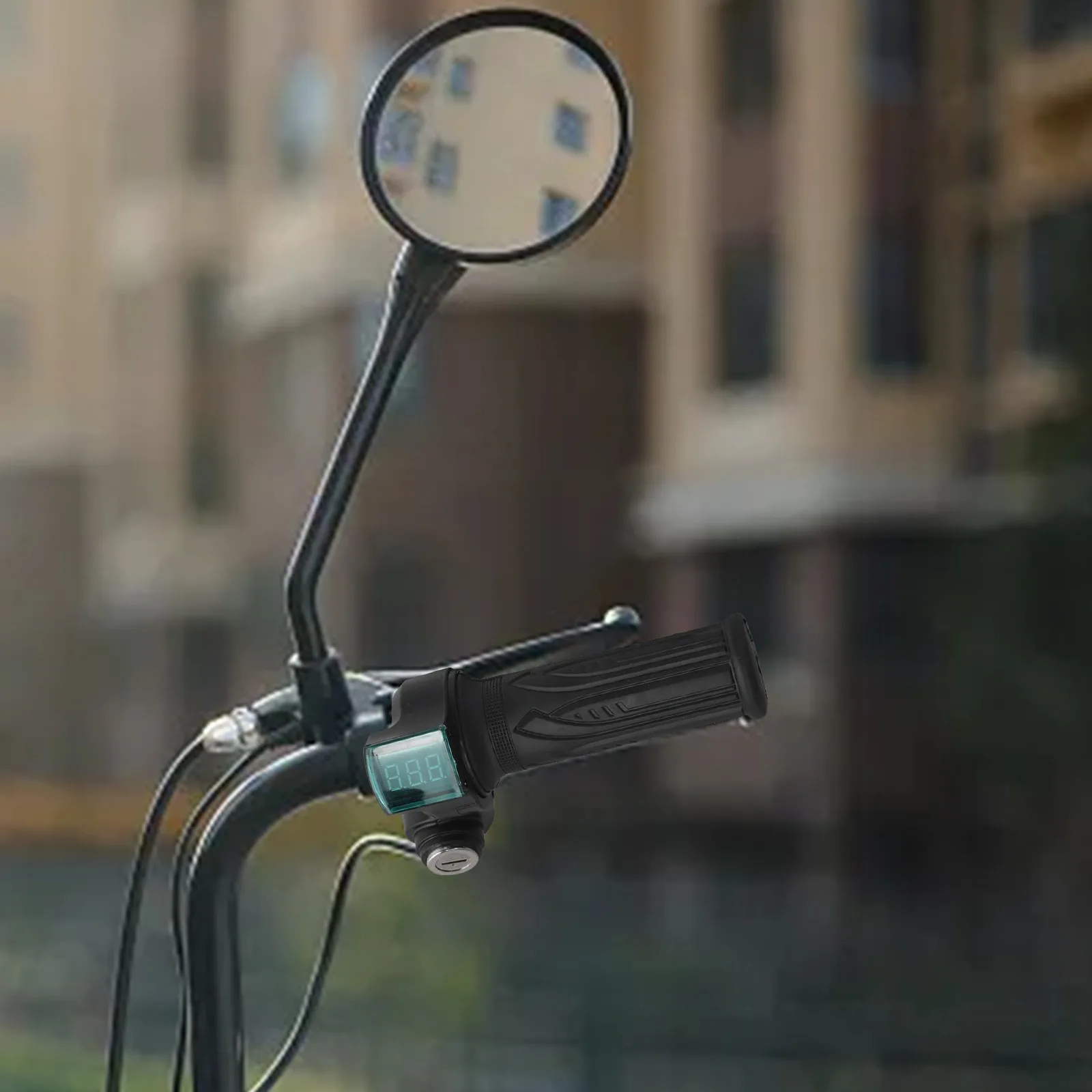 Велосипедные приключения Ebike Ручка дроссельной заслонки со светодиодным дисплеем Удобная ручка дроссельной заслонки для гонщиков Аксессуар Эргономичный дизайн
Велосипедные приключения Ebike Ручка дроссельной заслонки со светодиодным дисплеем Удобная ручка дроссельной заслонки для гонщиков Аксессуар Эргономичный дизайн