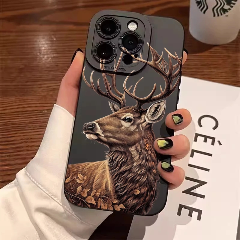Pop Matte Elk And Deer Design Printing Phone Case For Xiaomi Redmi Note 14 Pro Silicone Cover
Pop Matte Elk And Deer Design Printing Phone Case For Xiaomi Redmi Note 14 Pro Silicone Cover