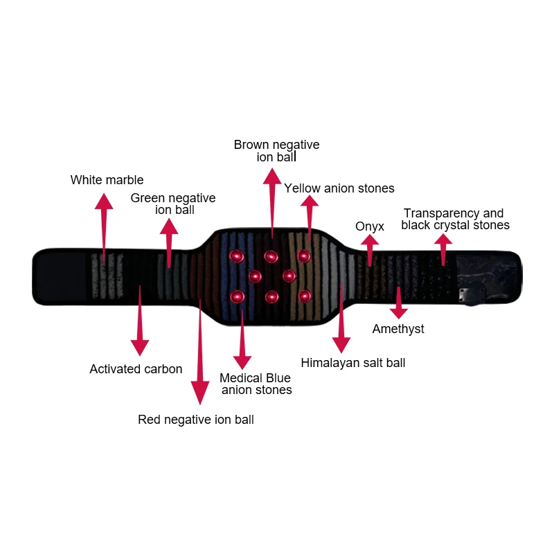 Fitkang Factory Heat Belt Crystal Equipment Sauna Belt for Home Use Spa Healthy Body
Fitkang Factory Heat Belt Crystal Equipment Sauna Belt for Home Use Spa Healthy Body