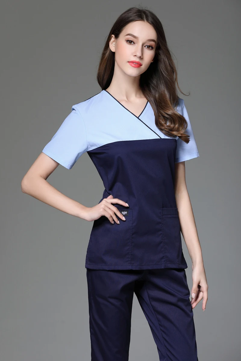 2023 New Women's Pink Color V Neck Short Sleeve Scrub Clothes Dental Clinic And Skin Careing Working Uniforms Free Ship
2023 New Women's Pink Color V Neck Short Sleeve Scrub Clothes Dental Clinic And Skin Careing Working Uniforms Free Ship