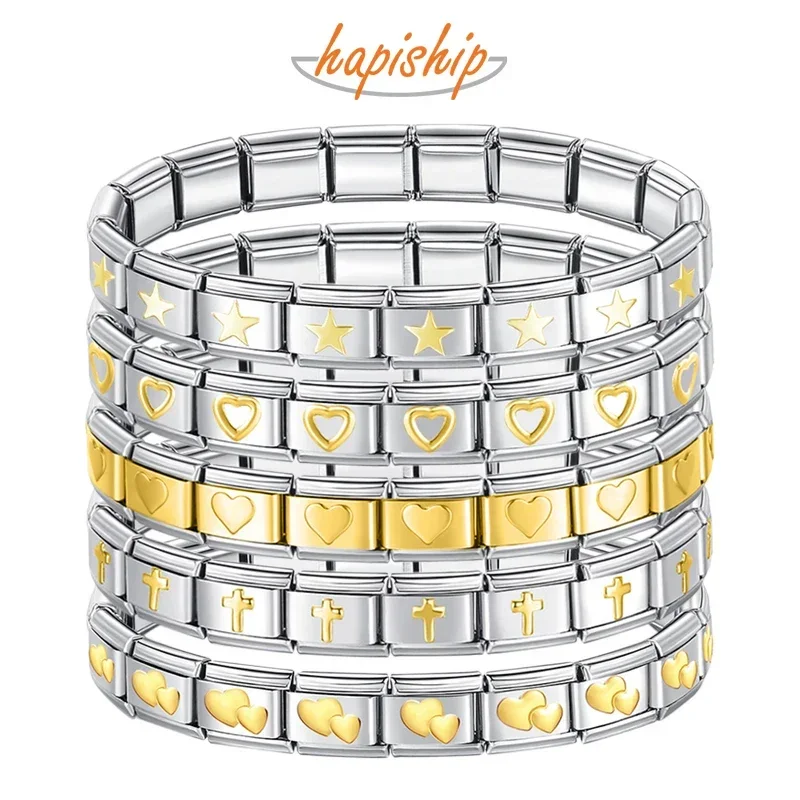 2024 Women's 9mm Itanlian Elastic Star Heart Butterfly Charm Fashion Bracelet Stainless Steel Bangle Jewelry ST-Jian
2024 Women's 9mm Itanlian Elastic Star Heart Butterfly Charm Fashion Bracelet Stainless Steel Bangle Jewelry ST-Jian