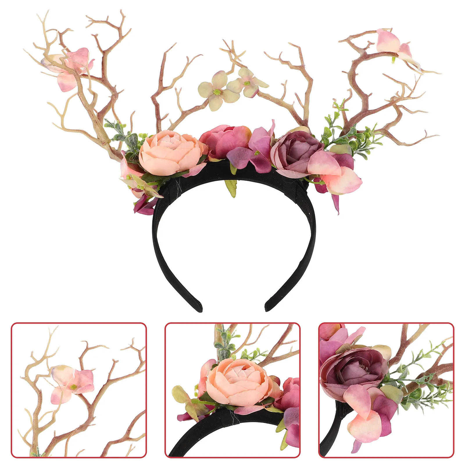Искусственная цветочная ветка-повязка на голову: реалистичный аксессуар с имитацией цветов для фотосессий и маскарадных вечеринок
Искусственная цветочная ветка-повязка на голову: реалистичный аксессуар с имитацией цветов для фотосессий и маскарадных вечеринок