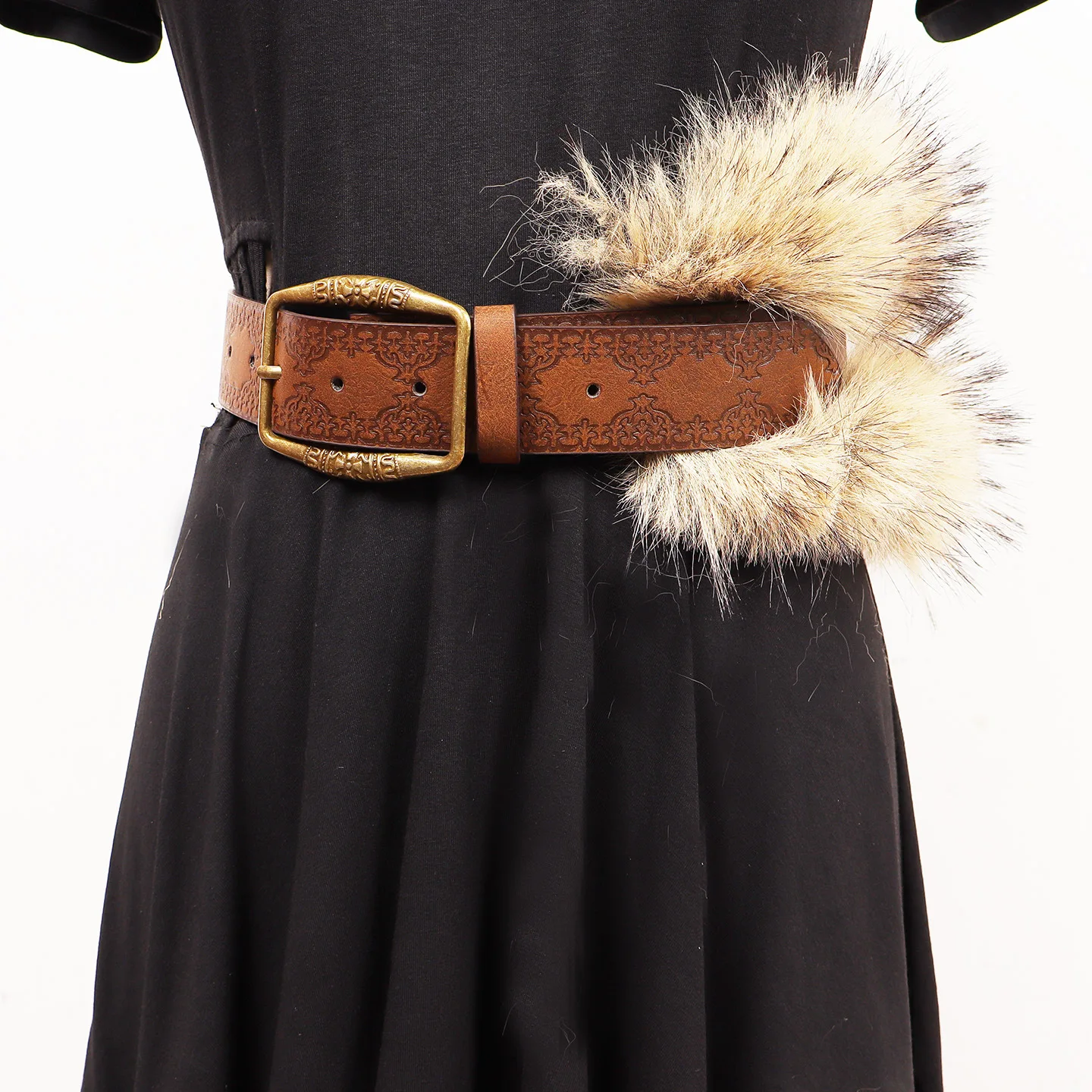 Retro Trendy Design Faux Fur Belts Y2K All-match Embossed Antique Bronze Belt Punk Waist Belts Women Fashion
Retro Trendy Design Faux Fur Belts Y2K All-match Embossed Antique Bronze Belt Punk Waist Belts Women Fashion