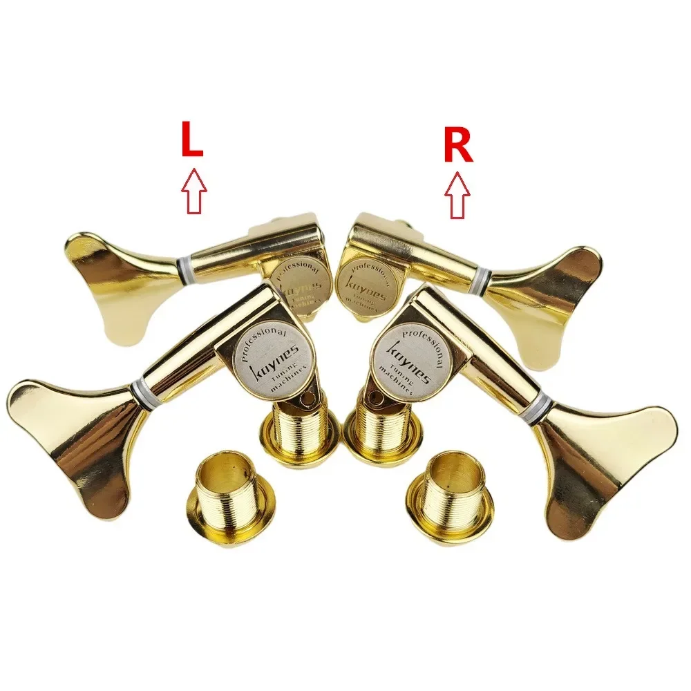 1:18 Ratio Gold Electric Bass Guitar Machine Heads Tuners Sealed Headstock Closed Guitar Tuning Key Pegs DJ242 Golden
1:18 Ratio Gold Electric Bass Guitar Machine Heads Tuners Sealed Headstock Closed Guitar Tuning Key Pegs DJ242 Golden