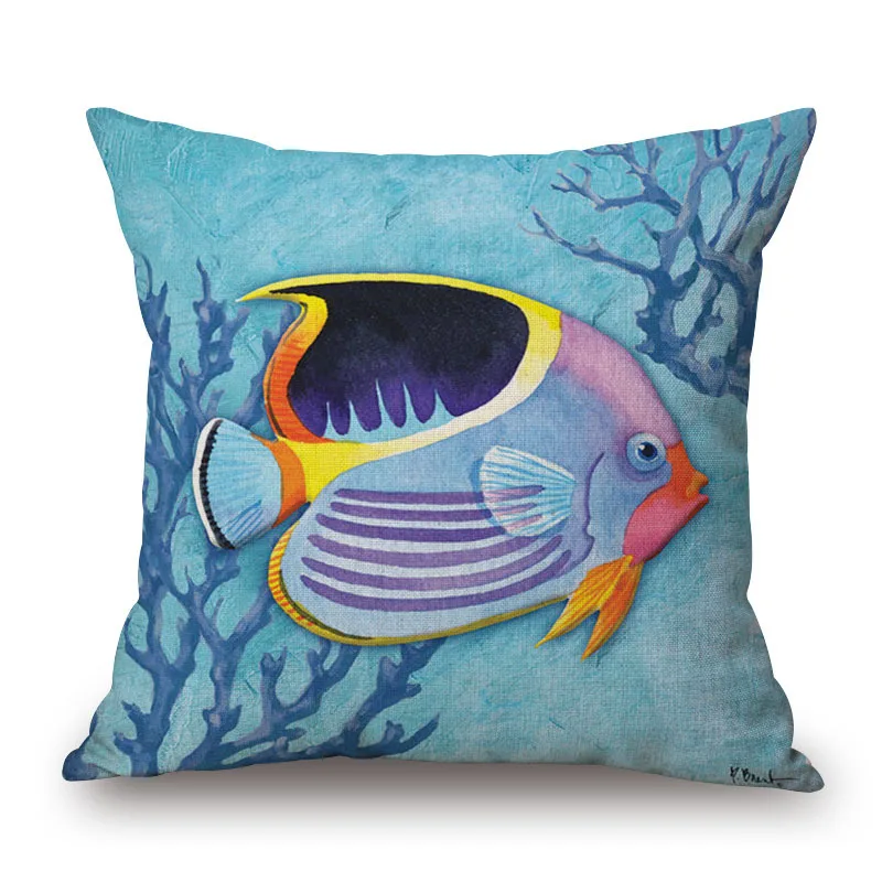 Tropical Fish Pillow Case Marine Life Decorative Pillowcases for Kids Boy Girl Room Gift Sofa Bed Home Decor Pillow Cover 45x45
Tropical Fish Pillow Case Marine Life Decorative Pillowcases for Kids Boy Girl Room Gift Sofa Bed Home Decor Pillow Cover 45x45