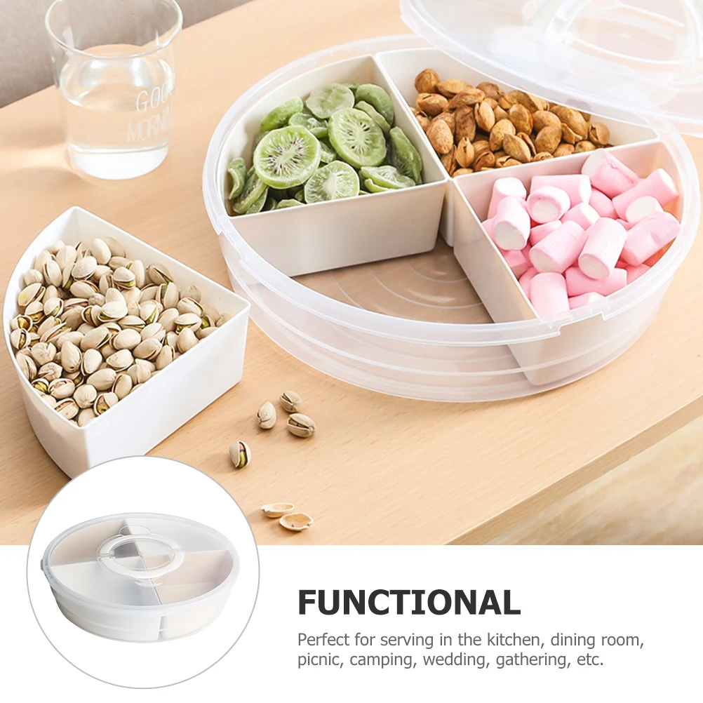 Portable Snack Storage Box Transparent Lid for Fruits PP Material Easy to Clean Living Room Office Party Picnic Camping
Portable Snack Storage Box Transparent Lid for Fruits PP Material Easy to Clean Living Room Office Party Picnic Camping