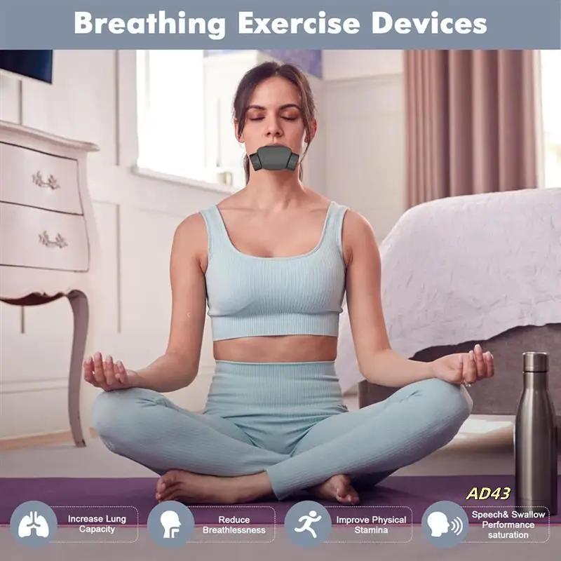 Breathing Exercise Trainer Adjustable Portable Breathing Exercise Device Easy To Clean For Yoga, Fitness & Sport
Breathing Exercise Trainer Adjustable Portable Breathing Exercise Device Easy To Clean For Yoga, Fitness & Sport