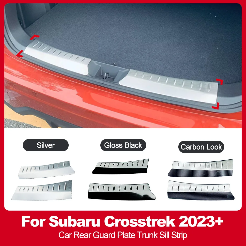 For Subaru Crosstrek 2023+ Car Rear Guard Plate Trunk Sill Strip Rear Bumper Protector Stainless steel Sticker Trim
For Subaru Crosstrek 2023+ Car Rear Guard Plate Trunk Sill Strip Rear Bumper Protector Stainless steel Sticker Trim
