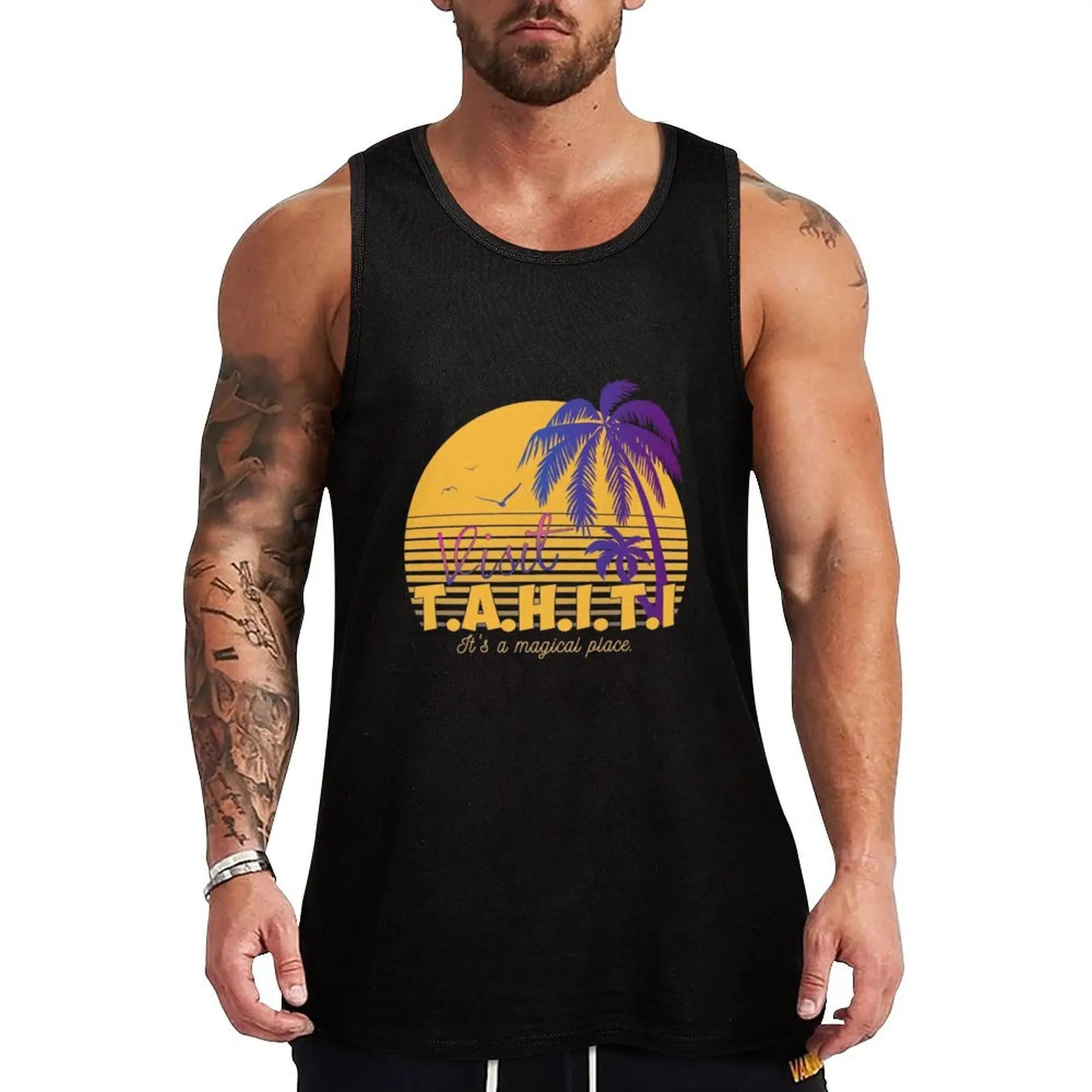 Magical Tahiti AOS Sheild Tank Top Cotton Tank Top Soft Casual Sleeveless Shirt
Magical Tahiti AOS Sheild Tank Top Cotton Tank Top Soft Casual Sleeveless Shirt