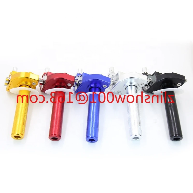7/8' 22mm Universal Handlebar CNC Aluminum Accelerator Throttle Grip With Throttle Cable Dirt Pit Bikes ATV UTV
7/8' 22mm Universal Handlebar CNC Aluminum Accelerator Throttle Grip With Throttle Cable Dirt Pit Bikes ATV UTV