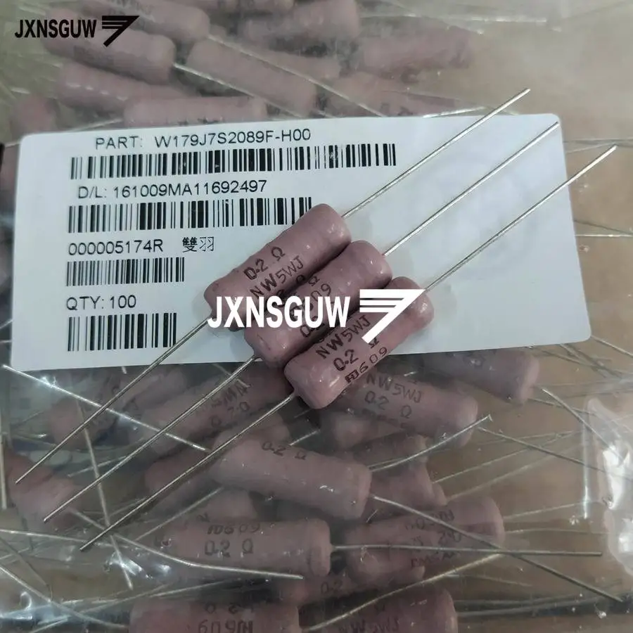 10PCS NEW FUTABA 5% 5W0.2R 8.5X24MM Metal film resistor 5W 0.2R Fever resistance 5W0.2ohm 0.2Ω free shipping
10PCS NEW FUTABA 5% 5W0.2R 8.5X24MM Metal film resistor 5W 0.2R Fever resistance 5W0.2ohm 0.2Ω free shipping