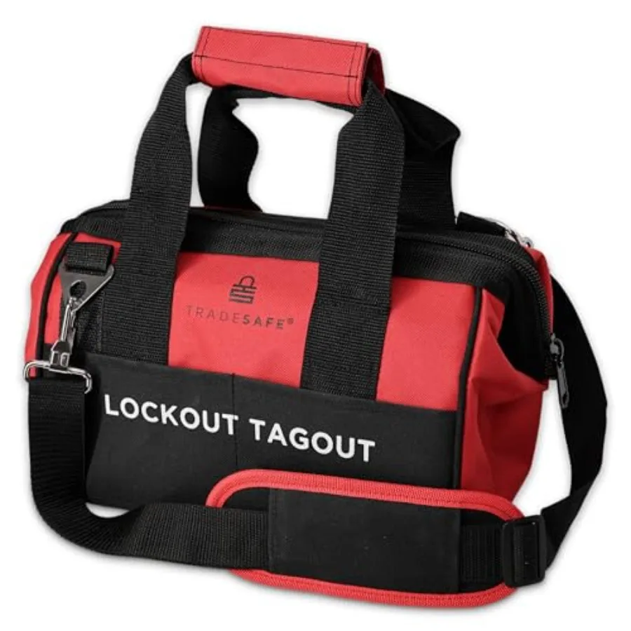 Сумка для устройств LOTO (Lockout Tagout) - Сумка-органайзер из полиэстерового холста для комплектов LOTO, сверхпрочная сумка для инструментов, 12 отделений 1/2 x 8 x 9-
Сумка для устройств LOTO (Lockout Tagout) - Сумка-органайзер из полиэстерового холста для комплектов LOTO, сверхпрочная сумка для инструментов, 12 отделений 1/2 x 8 x 9- 