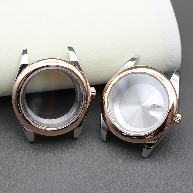36mm 39mm high-quality Watch Case Screw-in Crown Sapphire Glass For NH35 NH36 NH34 Miyota8215 Automatic Movt 28.5mm Dial Oyster
36mm 39mm high-quality Watch Case Screw-in Crown Sapphire Glass For NH35 NH36 NH34 Miyota8215 Automatic Movt 28.5mm Dial Oyster