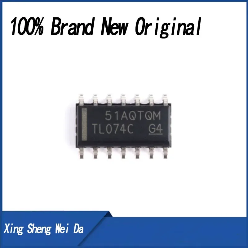 10 pieces/batch TL074 TL074C TL074CDR SMD SOP-14 operational amplifier low power operational amplifier in stock new original IC
10 pieces/batch TL074 TL074C TL074CDR SMD SOP-14 operational amplifier low power operational amplifier in stock new original IC