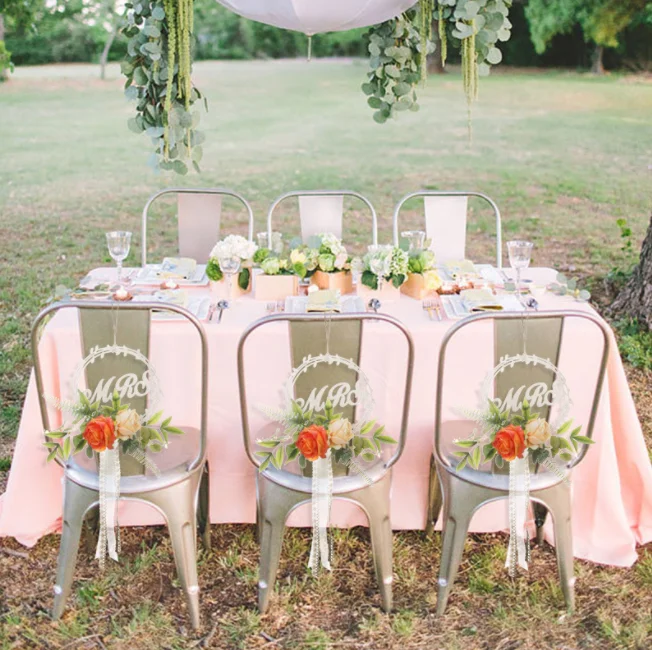 Mr Mrs Sign Chair Decor for Wedding Chair Signs for Bride and Groom Floral Wedding Decorations Rustic Boho Include The Flower
Mr Mrs Sign Chair Decor for Wedding Chair Signs for Bride and Groom Floral Wedding Decorations Rustic Boho Include The Flower