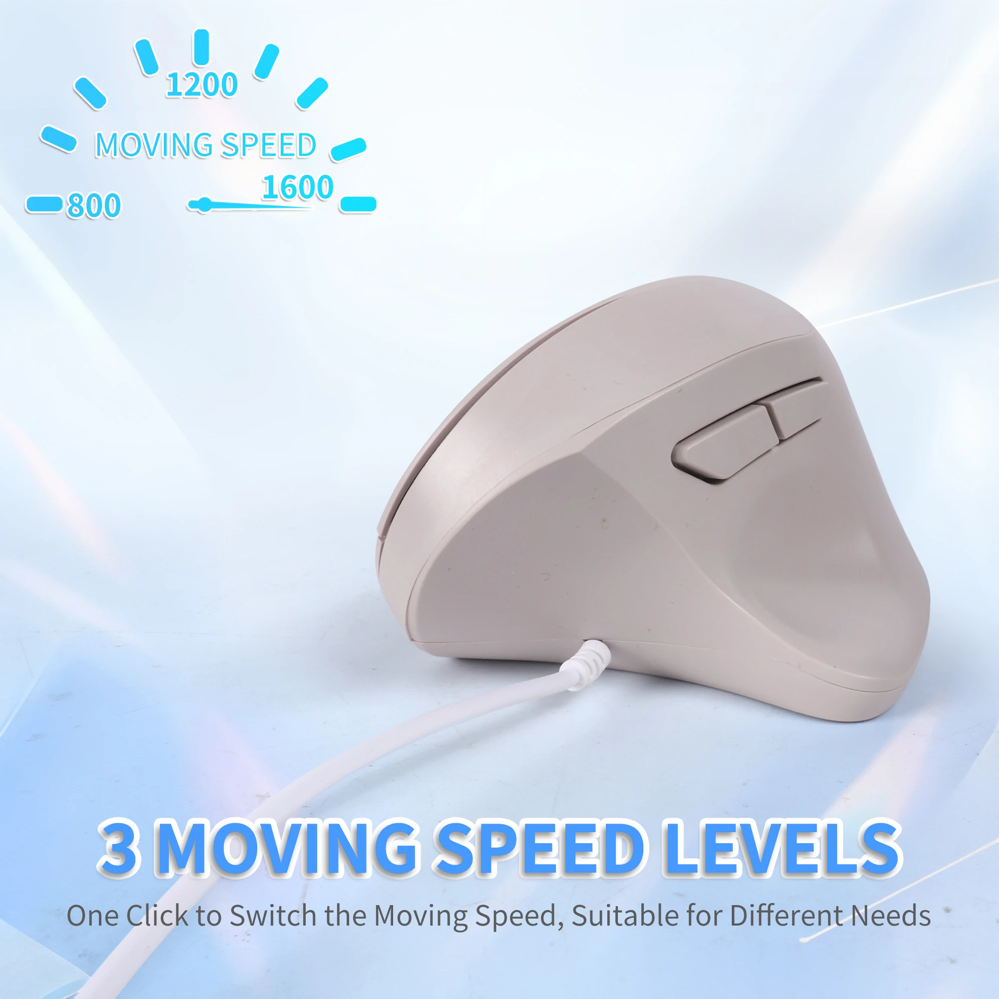 Проводная вертикальная мышь, эргономичный дизайн, кнопка отключения звука, разрешение Plug and Play, регулируемая с боковыми клавишами, мыши для офисного использования
Проводная вертикальная мышь, эргономичный дизайн, кнопка отключения звука, разрешение Plug and Play, регулируемая с боковыми клавишами, мыши для офисного использования