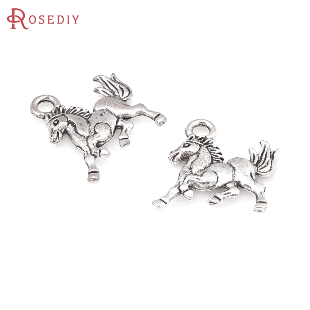 50PCS 14x15.5MM Antique Silver Zinc Alloy Horse Charms Pendants Diy Necklace Earrings Charms Jewelry Making Accessories
50PCS 14x15.5MM Antique Silver Zinc Alloy Horse Charms Pendants Diy Necklace Earrings Charms Jewelry Making Accessories