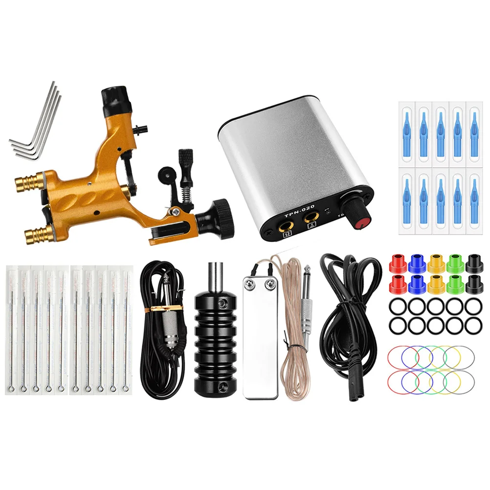 1Set Tattooing Kit Rotary Tattoo Machine Complete Accessories Stable Efficient Performance for Tattoo Artist Beginner Eu Plug
1Set Tattooing Kit Rotary Tattoo Machine Complete Accessories Stable Efficient Performance for Tattoo Artist Beginner Eu Plug
