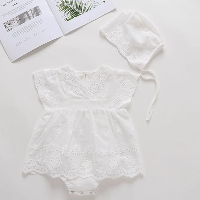 2024 New Summer 0-24M Baby Clothing Newborn Baby Girl Romper+Hat Flying Sleeve Cotton Solid Color Toddler Baby Girls Jumpsuit
2024 New Summer 0-24M Baby Clothing Newborn Baby Girl Romper+Hat Flying Sleeve Cotton Solid Color Toddler Baby Girls Jumpsuit