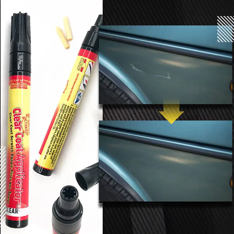 Hot Sale Car Painting Pen Fix It PRO Clear Coat Application For Car Scratch Repair Remover Filler Sealer Activated Clear
Hot Sale Car Painting Pen Fix It PRO Clear Coat Application For Car Scratch Repair Remover Filler Sealer Activated Clear